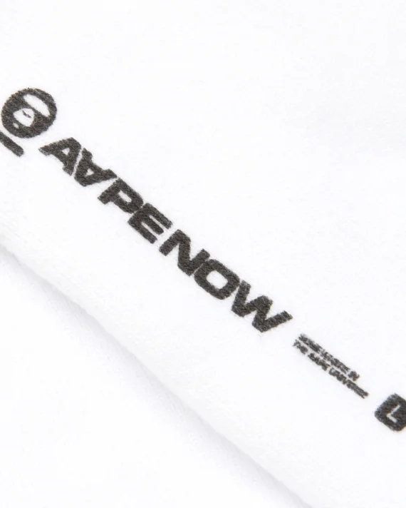 AAPE  AAPENOW logo striped socks for Men | Best Price UAE